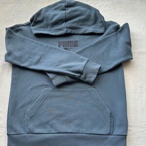 Puma Boys Slate Blue Hoodie